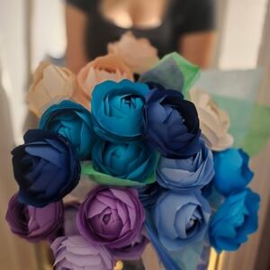 Colorful Paper Flower Bouquet